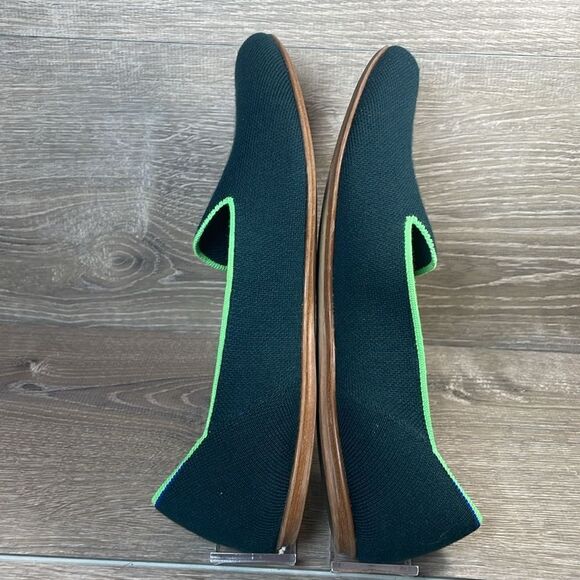 Rothy’s “The Loafer” Wintergreen Wool Blend Women’s Sz 12/EU 43 Slip On Loafers - Picture 10 of 11